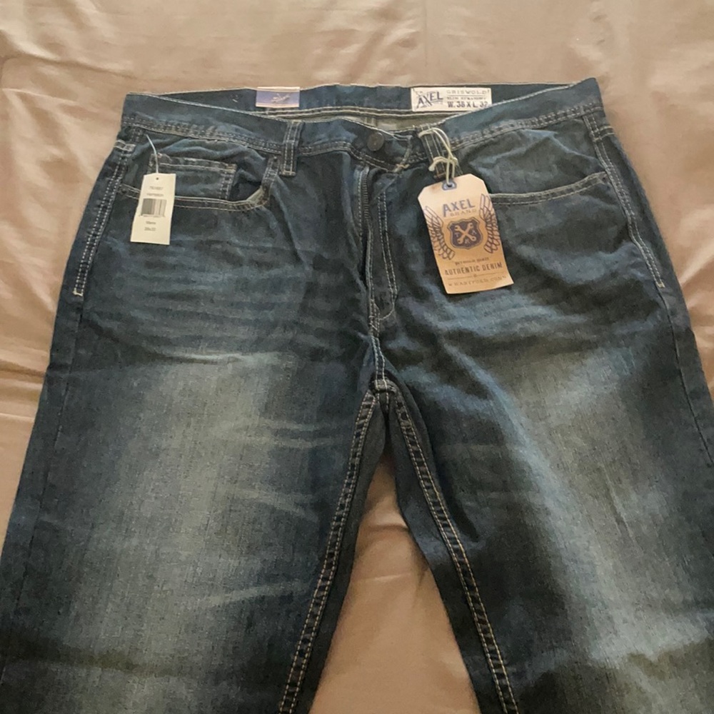 Axel brand Wolcott Vintage Boot jeans, W38 x L32